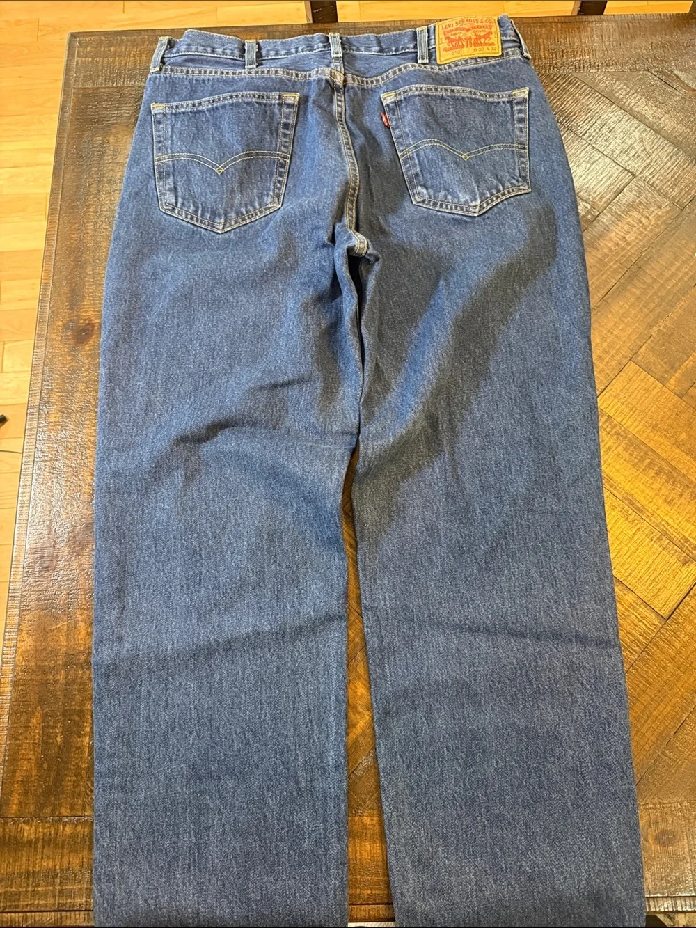 Levi’s 550 Relaxed Fit Jeans 38x32 Blue Denim Classic Y2K Dad Jeans